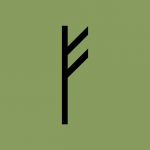 Frejya's rune Feoh.